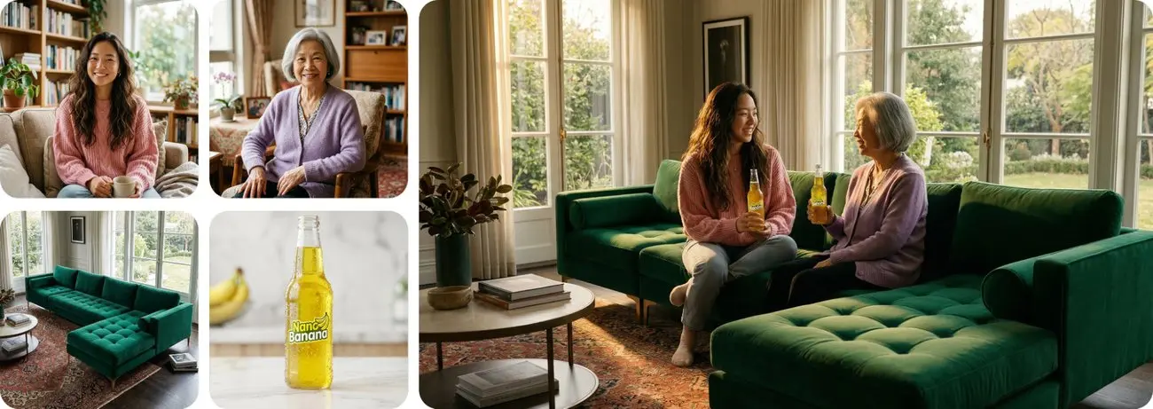 Composition transfer example